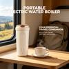 Hervidor De Agua Eléctrico Portátil Para Viajes, Taza Térmica Inteligente Con Pantalla Digital
