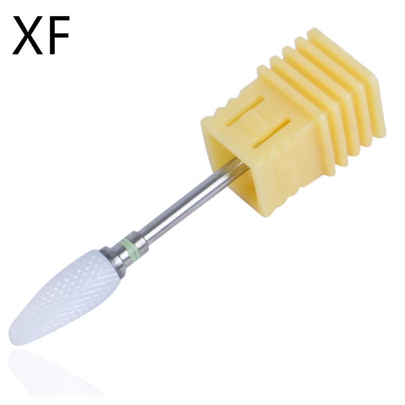 Nail Ceramic Grinding Head Single Corn Shape Nail Electric Grinder Special Accessories Grinding Head