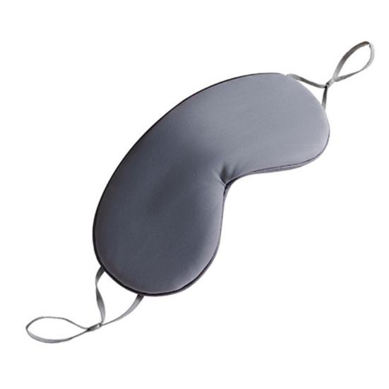 

Blackout Sleep Mask Adjustable with Cooling Warming Strap Dual-Sided Fabric Eye Mask сірий