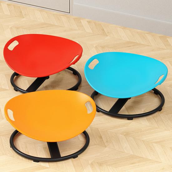 Yousheng Kids Spinning Chair Sensory Toy 360-Degree Spinning Chair Sit And Spin Chair Balance Training Seat for Toddlers Development grigio