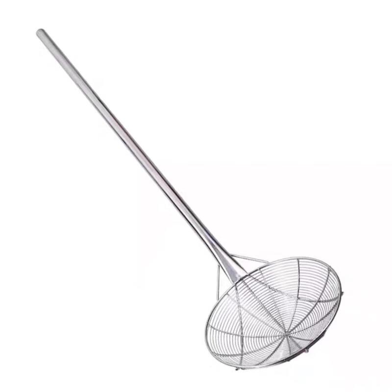 Large Stainless Steel Long-Handle Skimmer