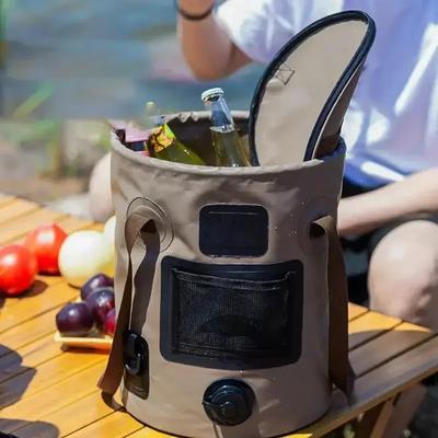 25L Draagbare Opvouwbare Emmer Emmer Buiten Reizen Wateropslagzak Waterdichte Waterzak Opslagemmer Visartikelen