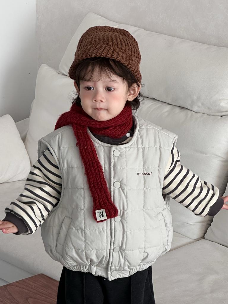 Children's clothing striped thickened sweater new children's clothing baby autumn and winter clothes boys velvet suit