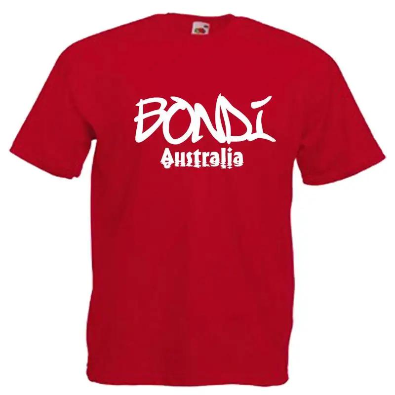 

Bondi Australia Adults Mens T Shirt 12 Colours Size S 3XL 5XL різнокольоровий