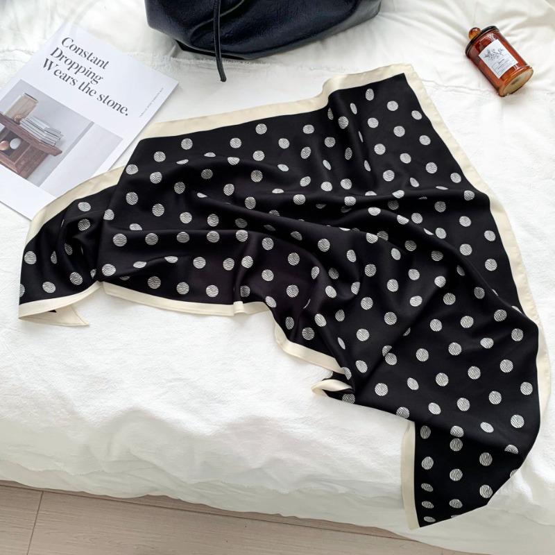 Cashew flower silk scarf new trend bag headscarf headband neck protector scarf scarf small shawl triangle scarf fart curtain