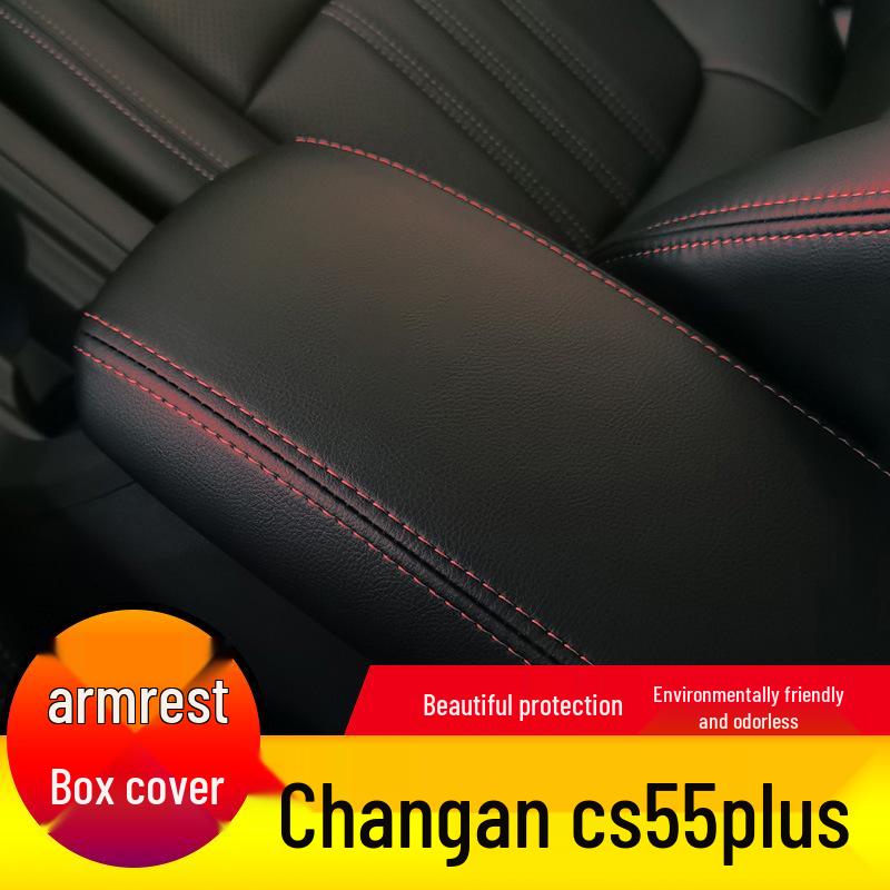 Changan CS55 PLUS Second Gen Leather Armrest Box Cover