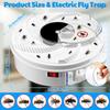 USB Electric Fly Trap Fly Catcher Pest Device Gnat Flying Insect Trap Automatic Indoor Pest Traps