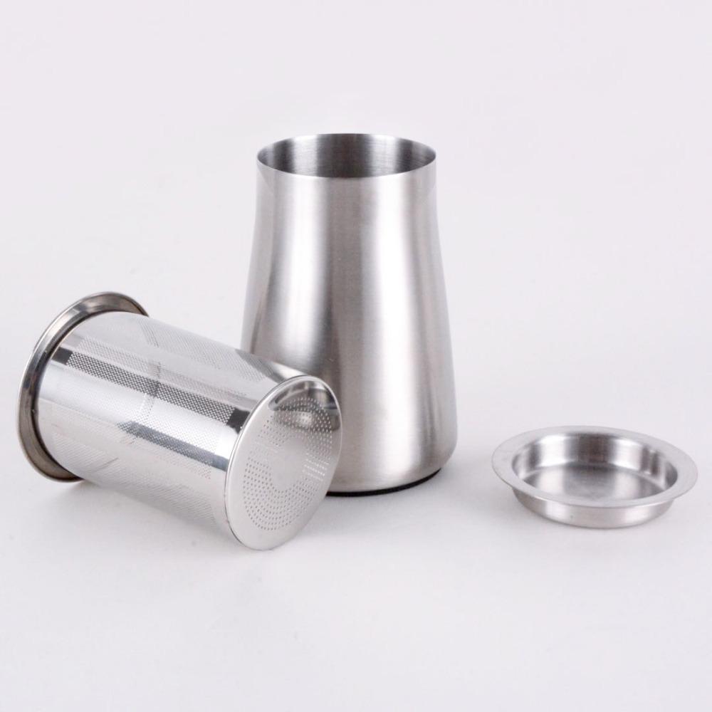 

Portable Coffee Sifter Stainless Steel Coffee Espresso Dosing Cup New Coffee Powder Filter