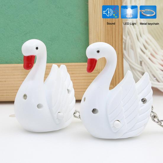 

Подвесной брелок со светодиодной подсветкой Звук Держатель кольца для ключей Подвесной декор