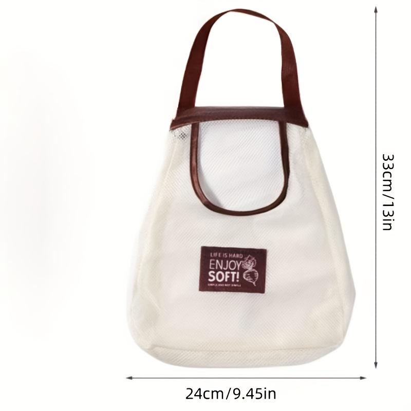 Fileli Asılı Saklama Çantası, İç Çamaşırı, Çorap, Kozmetik, Havlu, Meyve için Duvara Monte Düzenleyici, Kapı Arkası Dağınıklık Düzenleyici Ağ