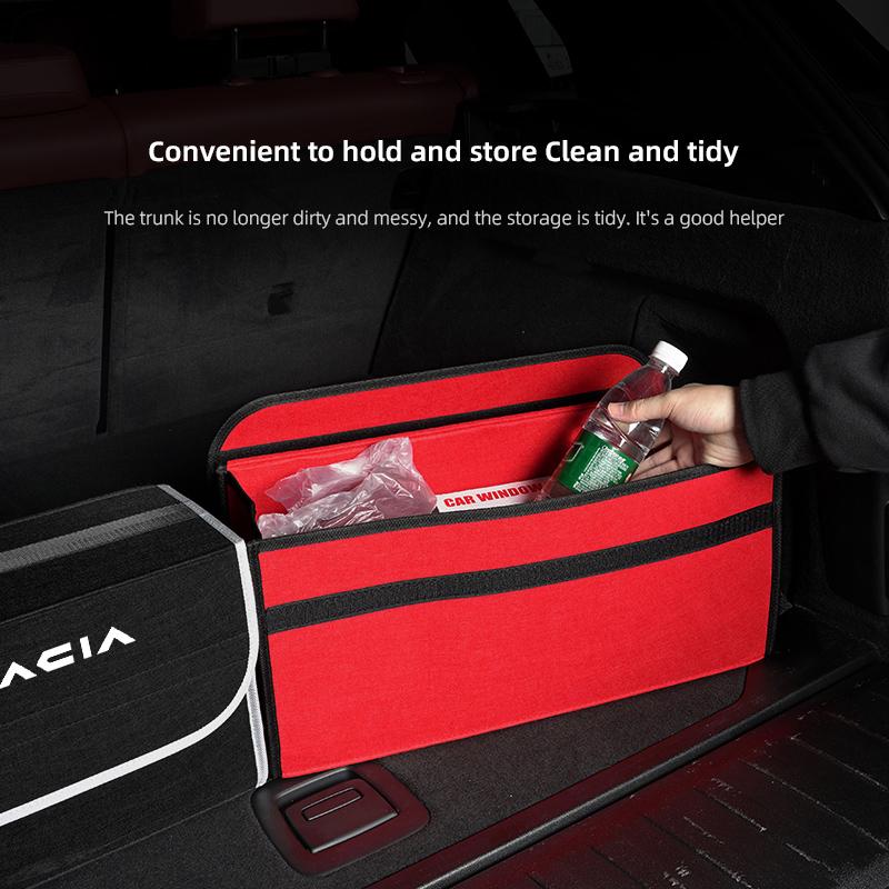 Organizator portbagaj interior auto Geantă pliabilă de depozitare pentru călătorii Pentru Dacia Logan Sandero Duster Lodgy Spring Jogger Dokker Bigste