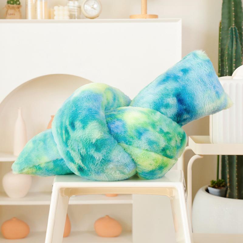 Cartoon Colorful Love Pentagram Throw Pillow Plush Toy Ball Doll Home Sofa Pillow Cushion Rag Doll