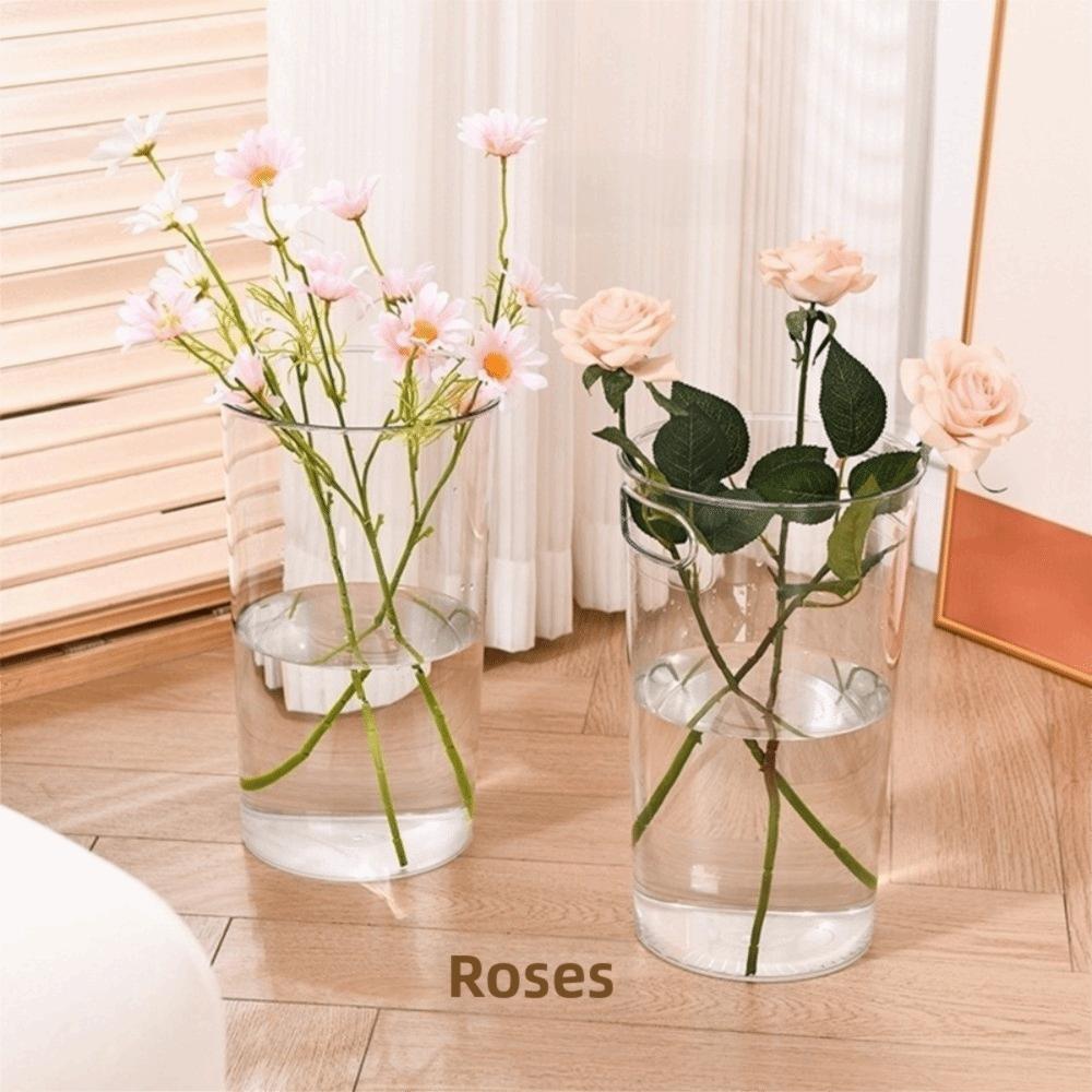 Modern Deep Water Flower Pot Nordic Style Flower Vase Household Flower Arrangement  Home Decoration