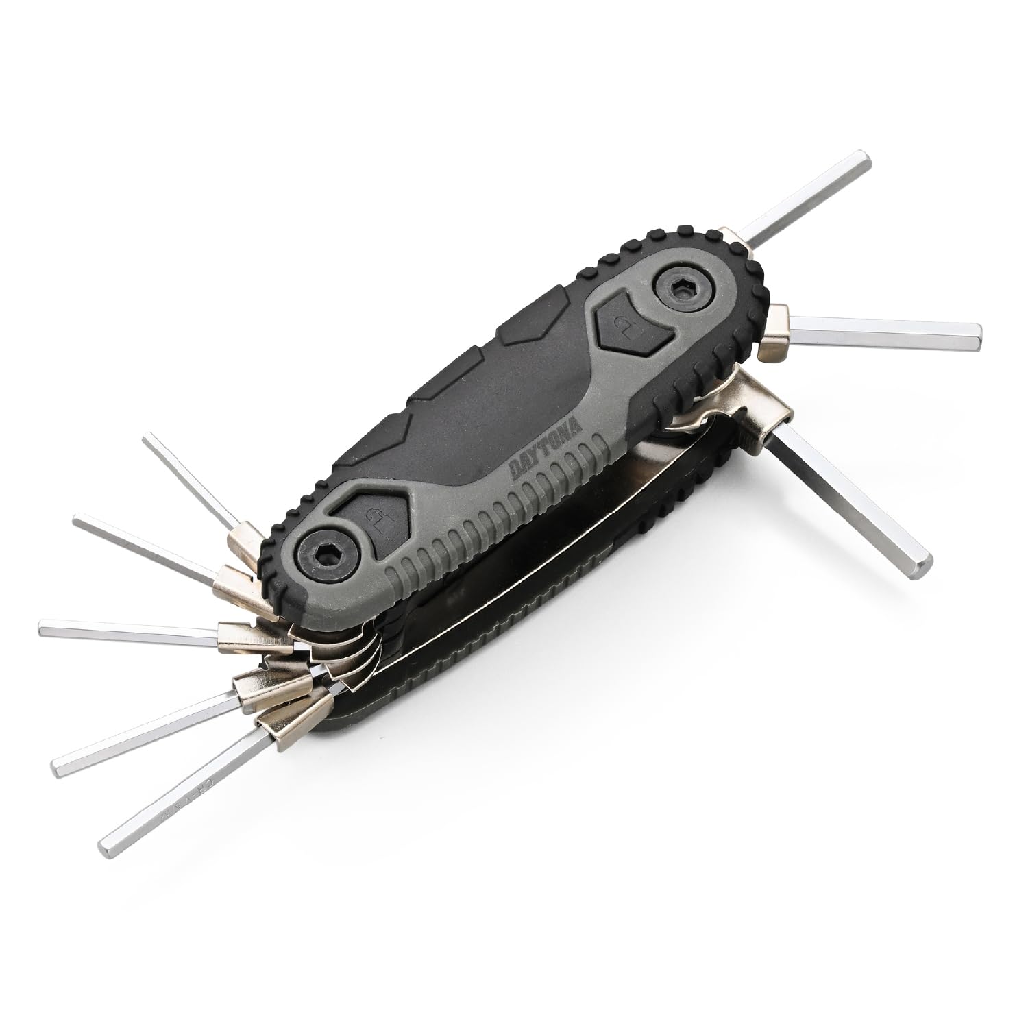 

Daytona Motorcycle Tool Hex Wrench with Angle and 61375 Set, 8-Piece Set, Folding, Lock, 3/32, 7/64, 1/8, 9/64, 5/32, 3/16, 7/32, 1/4 Inch,