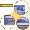 1/64 Model Car Display Case Miniature Scene Garage Diorama Dustproof 3 Tiers Toy Storage Box