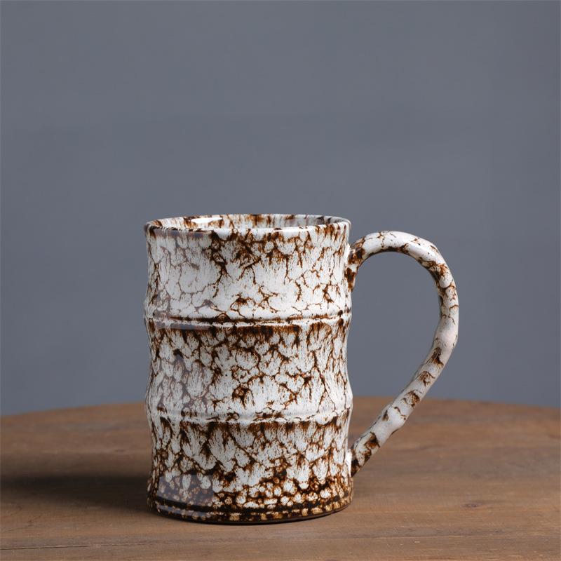 Large-Capacity Ceramic Kiln Change Water Cup Creative Coffee Cup Hot-Selling Ceramic Cup Creative Cup