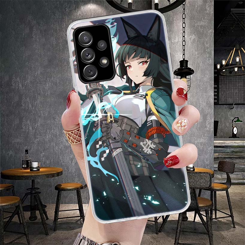 Hoshimi Miyabi Zenless Zone Zero ZZZ Soft Phone Case For Samsung Galaxy A12 A22 A32 A52 A72 A02S A51 A50S A71 A70 A31 A20S Note