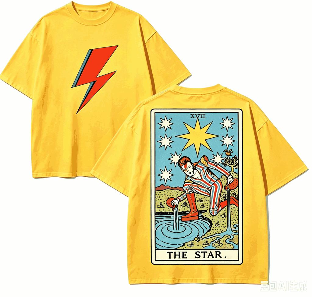 David Bowie Maglietta Regalo per Fan Unisex Unisex Harajuku Oversize Unisex Manica Corta Streetwear Alta Qualità Comoda Classica