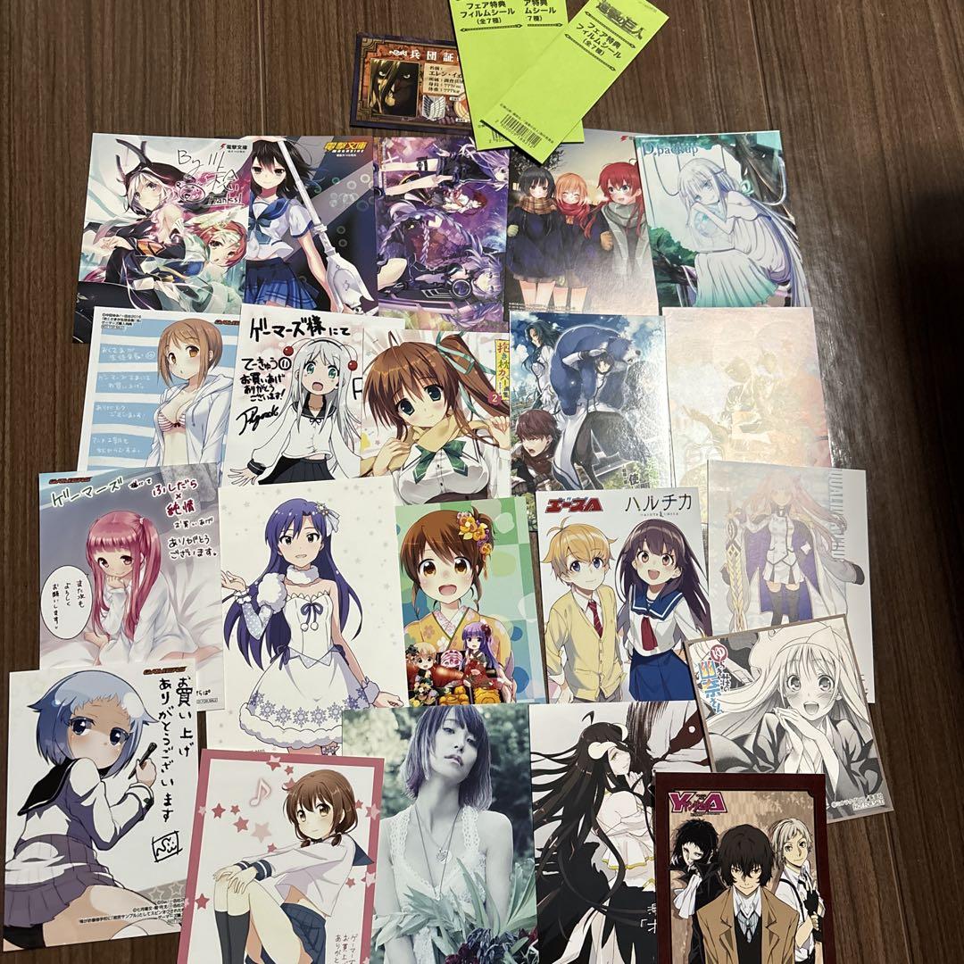 

[USED] Anime Manga Postcard Set
