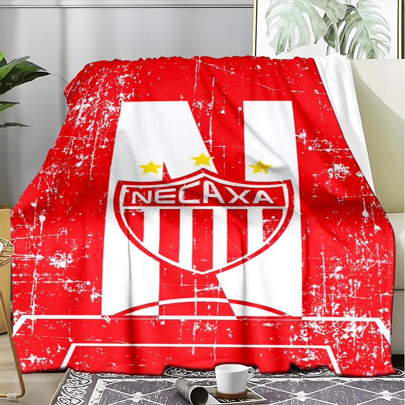 1PC Soccer Player Printed Soft Flannel Blanket Throw for Adult Bedroom Living Room Sofa Camping Travel Fan gifts Christmas Gifts