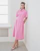 Illustrious Illusion Pink Pintuck Dress