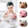 2Pcs Easy Foaming Cartoon Bath Sponge Cute Capybara Shaped Shower Body Scrubber Face Washing