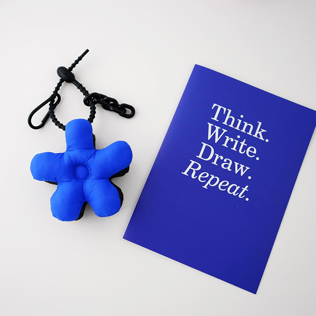 Color Matching Flower Keyring Car Keychain Personalized Bag Pendant Couple Gift
