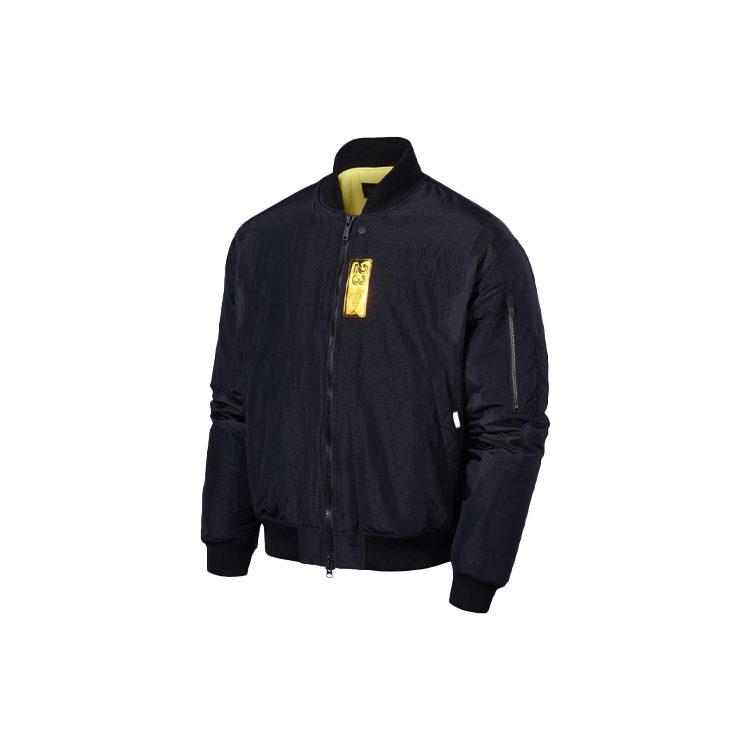 Jordan Jackets Men's Black Baseball Collar Moderate Pilot CV2787-010