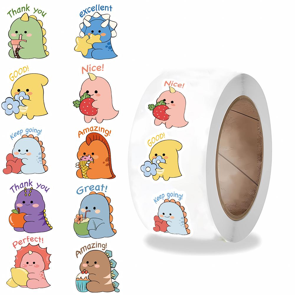 

500PCS You Are Beautiful Roll Stickers Notebook Laptop Skateboard Art Picture Coffee Art Picture Phone DIY Luggage Sticker