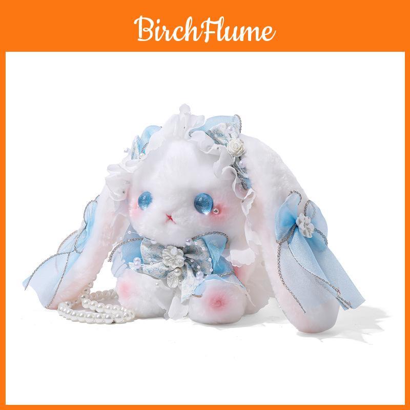 Rabbit Rabbit Mini Crossbody Bag With Pearl Chain For Daily Girls