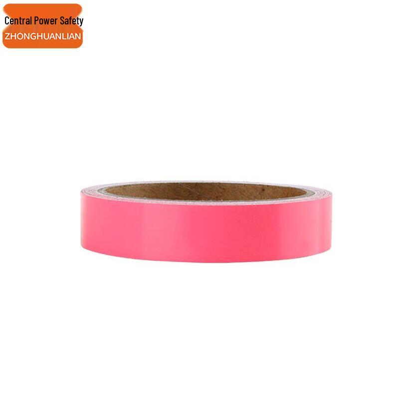 Self-Luminous Fluorescent Safety Tape