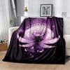 Spill Hollow Knight 3D-trykket Kunst Fleecepledd for Senger Fottur Piknik Tykk Dyne Sengeteppe Fleece Kastepledd