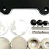 Aluminum Alloy 1/24 Shell Mount RC Upgrade Part 1piece Invisible Shell Post For SCX24 RC Car Part RC Car Accessories