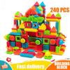 144PCS Building Block Children's Bristle Shape Brick Intellectual Modeling Interactive Parent-Child Assembly Diy Educational Toy
