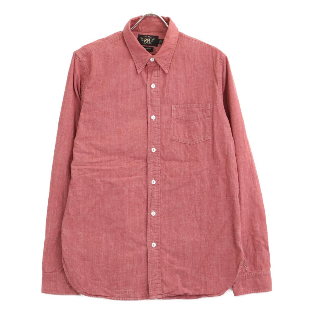 RRL Red Long Sleeve Shirt Tops M RedUsed