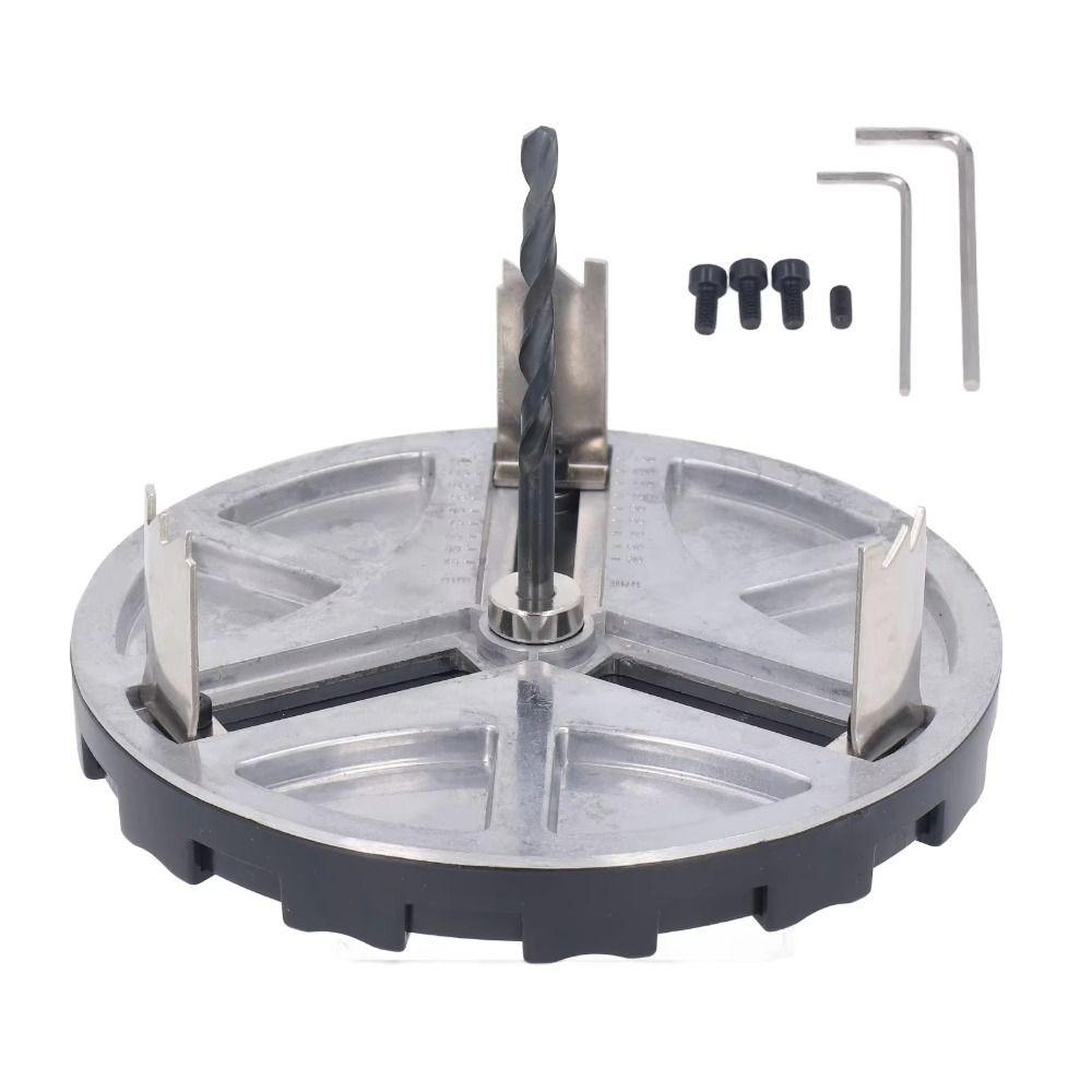 Hole Driller Hole Opener Round Woodworking Cutting Tools Adjustable Punching Saw  Acrylic Board