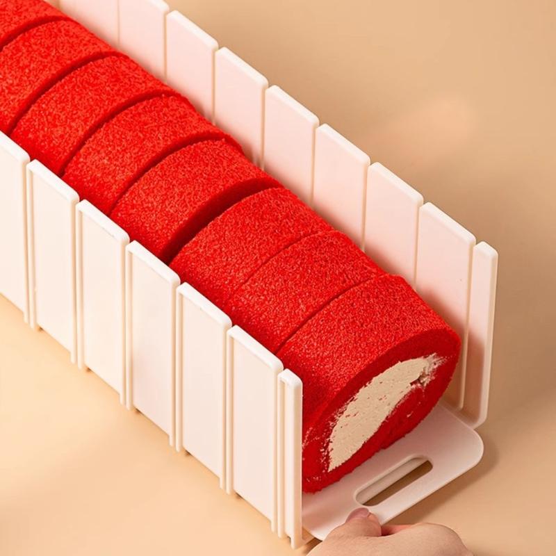 Professional Cake Roll Slicing Tool Dough Thickness Guide Slicer Bread Dessert Baking Pastry Cutter Baking Accessory