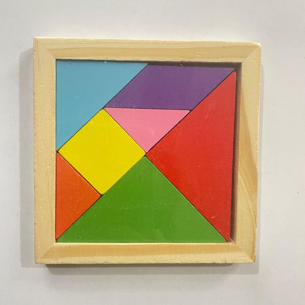 Kindergarten Variety Tangram Teaching Aids Assembly Geometric Shape Educational Toys 6-12 Years Old Children Small Gift Award