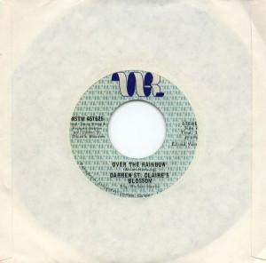 

7inch Record DARREN ST. CLAIRES BLOSSOM Over The Rainbow WSTM457625 Westmount Recor 1976 Canada SoulFunk Used