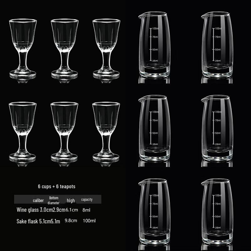 Multi-purpose Glass Wine Decanter Set