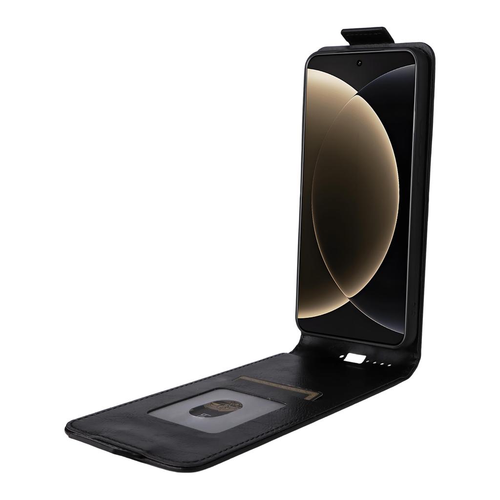 For Xiaomi 15 Ultra Stand Case Magnetic Clasp Vertical Flip Leather Phone Cover with Card Holder