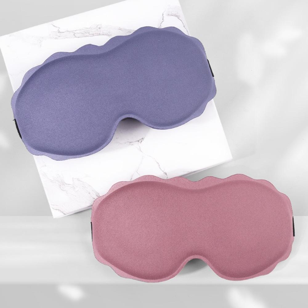 Travel Sleeping Aid 3D Sleeping Mask Blockout Light Sleep Mask Memory Foam Eyeshade Blindfold Sleep Masker Face Mask Eyepatch