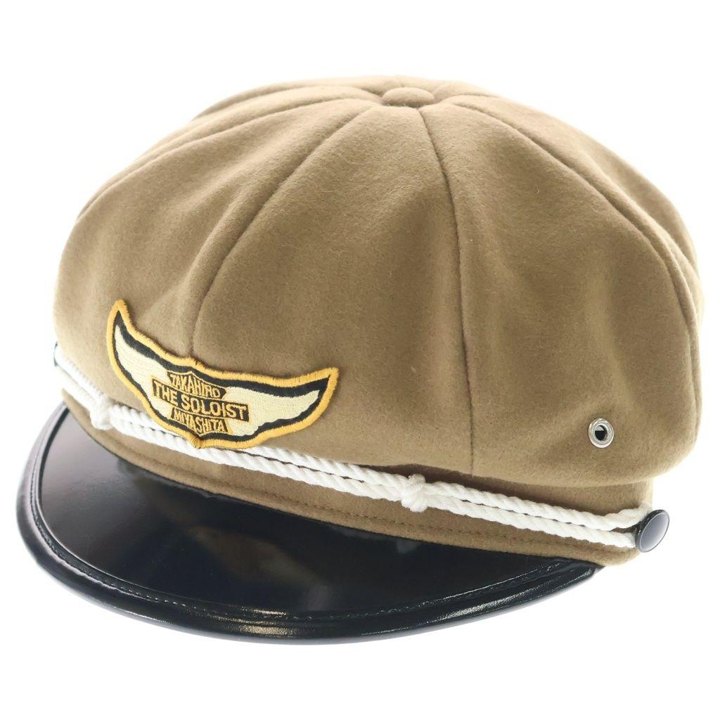 Used TAKAHIROMIYASHITA The SoloIst. 25AW KIJIMA TAKAYUKI Marine Cap Hat Camel