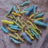 12Pcs Gothic Caterpillars Hairpin For Women Men Creative Costume Party Hairstyle Accessory Haunted House Scary Headpiece