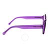 Bertha Ladies Purple Oval Sunglasses Brsit102 2