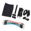 Pilates Bar Kit with Fitness Bands for Women TPE Pilates Workout Equipment for Legs Hip Waist Arm Full Body Training