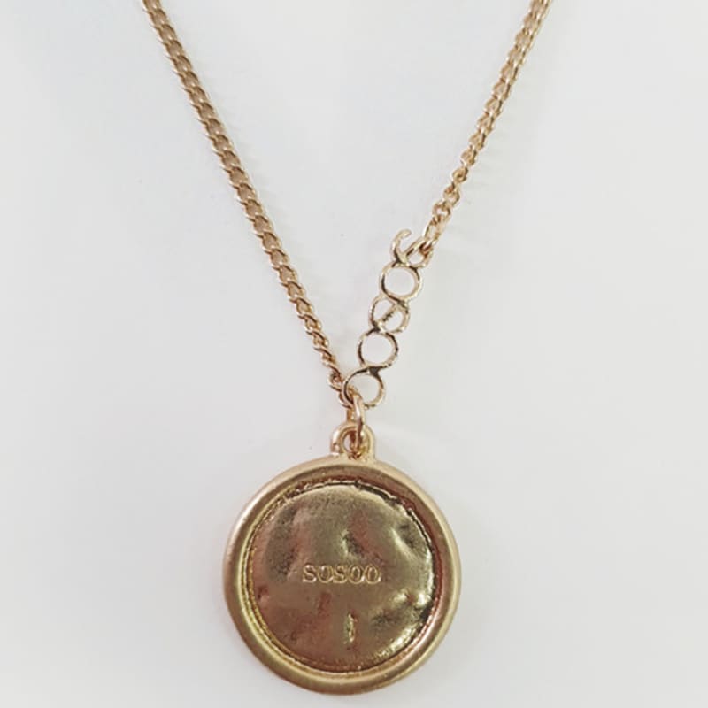 NEXT NEXT Logo Coin Necklace