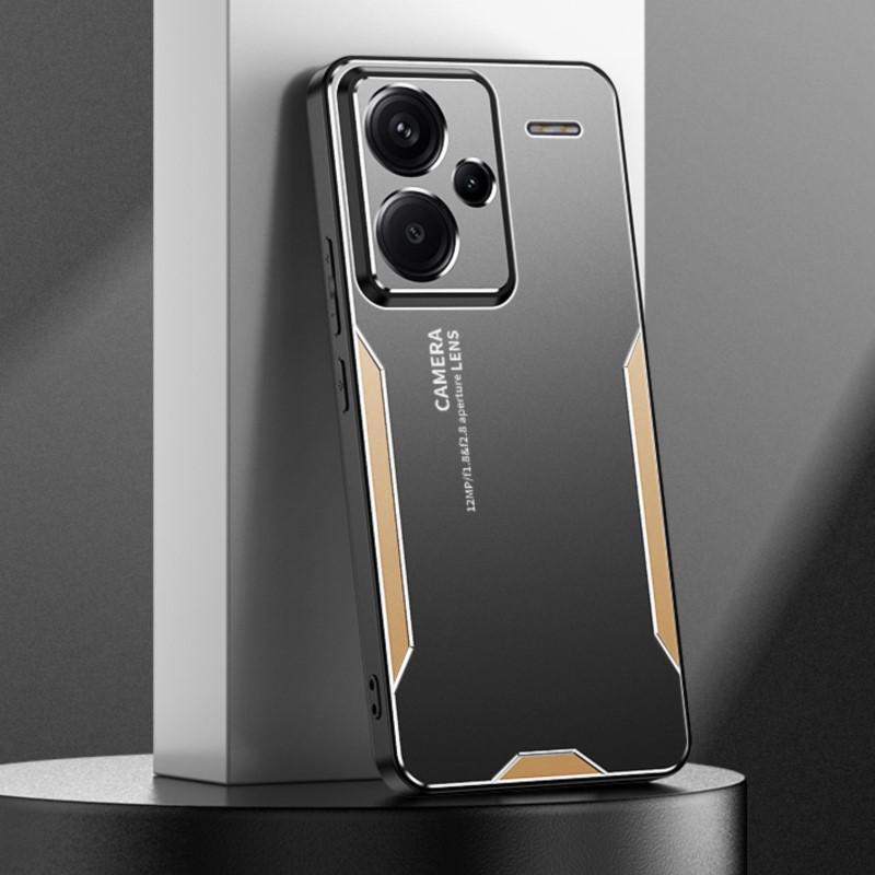 For Redmi Note 13 Pro+ 5G Case Metal Aluminum Protecting Lens Frost Case For Xiaomi Redmi Note 13 Pro Plus Prevent Fingerprints