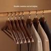Solid Wood Non-Slip Clothes Hangers