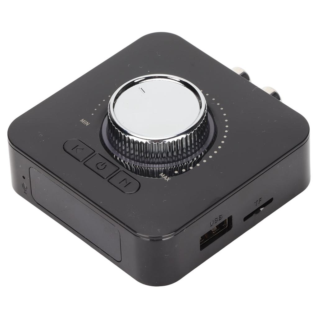 Bluetooth Sound Adapter Rechargeable LED Digital Display Wireless Music Transmitter Receiver with HD Mic for Speaker TV